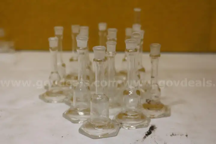 (1) Set of 18 Micro Volumetric Flasks