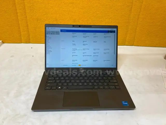 (1) Dell Latitude 7420 14.0" Laptop- Intel i5, 16GB RAM, 256GB SSD, OS: Windows 10