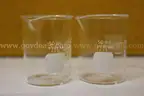 (5) Assortment of PYREX Glass Beakers & Flask