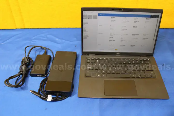 (1) Dell Latitude 7420 14.0" Laptop - Intel i5 16GB DDR4 RAM, 256GB SSD, OS: Windows 10 Home, (1) Charger