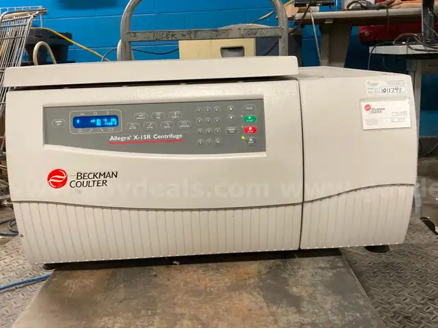 (1) Beckman Coulter Allegra X-15R Centrifuge