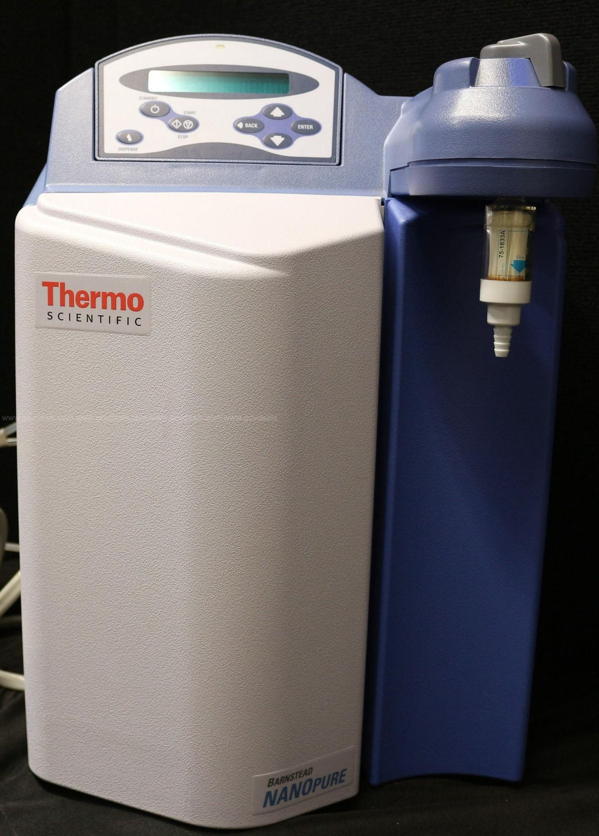 (1) THERMO SCIENTIFIC BARNSTEAD NANOPURE DIAMOND WATER PURIFICATION ...