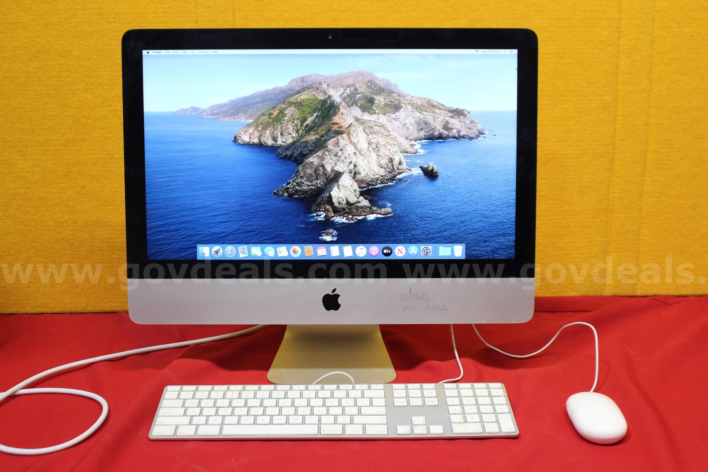 1) Apple iMac A1418 Desktop, (1) Apple Keyboard A1243 & (1