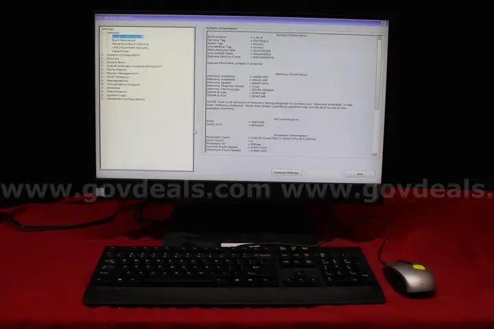 (1) Dell OptiPlex 7460 AIO Series i5