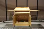 (1) Rolling Wooden Podium