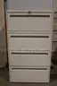 (1) HON 4-Drawer Lateral File Cabinet &#x2013; Model 9174N, with Lock &#x26; Key