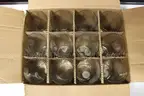 (1) Crisa 7.5 in Glass Cylinder Vases &#x2013; Set of 12