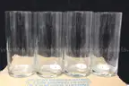 (1) Crisa 7.5 in Glass Cylinder Vases &#x2013; Set of 12