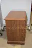 (1) Wooden 4-Drawer Dresser &#x2013; Lockable Storage Cabinet