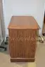 (1) Wooden 4-Drawer Dresser &#x2013; Lockable Storage Cabinet