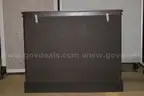 (1) Dark Wooden Four-Drawer Chest