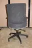 (1) Ergonomic Office Chair - Black Mesh &#x26; Beige Seat