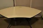 (1) KI Trek Collaborative Table - Beige &#x26; Black