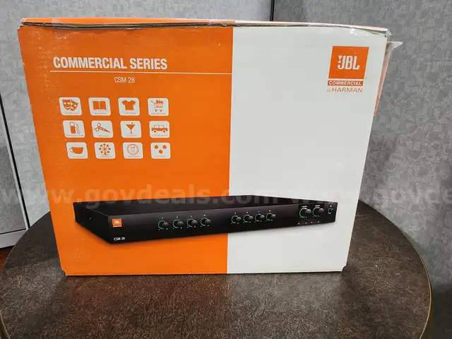 (1) JBL CSM28 Commercial Mixer - [IU-NW]