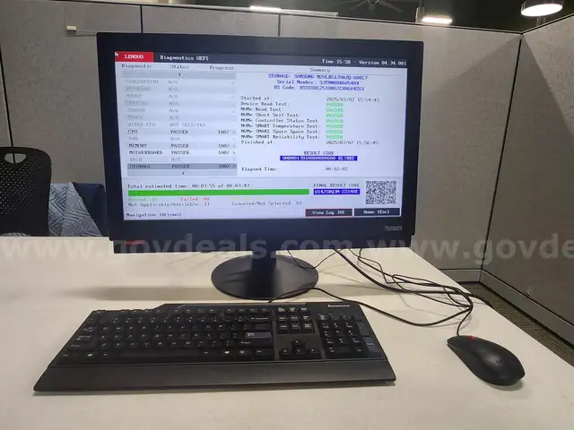 (1) Lenovo M910z All-In-One Computer - [IU-NW]