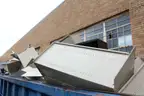 (1) Scrap Lot &#x2013; Mixed Metal Office Cabinets &#x26; Shelving