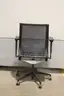(1) Steelcase Black Mesh Back Office Chair &#x2013; Rolling Base, Adjustable Arms