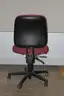 (1) Red Fabric Office Task Chair