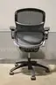 (1) Knoll Office Chair &#x2013; Mesh Back, Black, Adjustable Arms