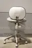 (1) A-dec Dental Stool &#x2013; Model 1601, Adjustable, Grey Vinyl