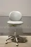 (1) A-dec Dental Stool &#x2013; Model 1601, Adjustable, Grey Vinyl
