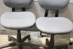 (2) Steelcase Office Chairs &#x2013; Rolling base with adjustable height and back