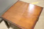 (1) Kimball Side Table &#x2013; Square Top, Solid Wood Legs