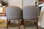 (2) Patterned Arm Chairs