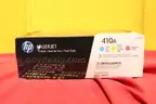 (3) HP Laser Jet Print Cartridges (410A: Blue, Yellow, &#x26; Magenta)