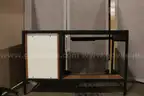 (1) Computer Desk - Brown