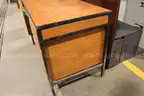 (1) Computer Desk - Brown
