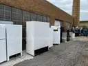 Scrap Lot - metal, lab equipment, filing cabinets, misc.