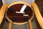 (1) Light blue 19.5&#x22; Diameter Table