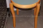 (1) Light blue 19.5&#x22; Diameter Table