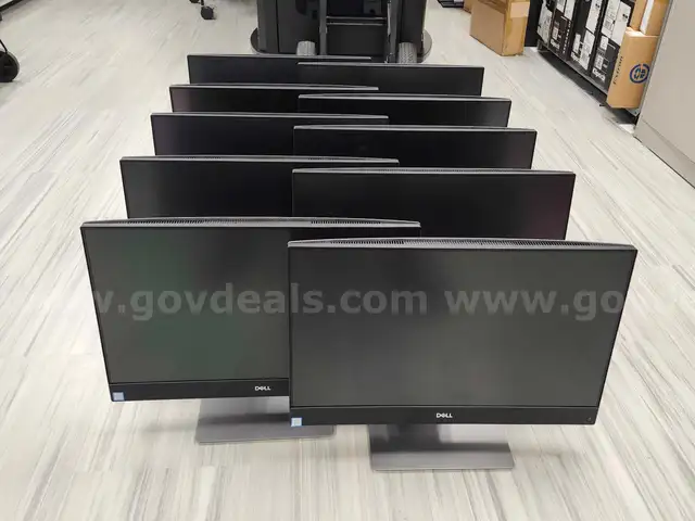 (10) Dell All-in-One 7470 i5 Intel, 16GB RAM, 512GB SSD, (10 ea) Keyboard, Mouse, Power Cables