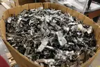 (1) 844 lbs of Scrap Metal (Shredded HDDs)