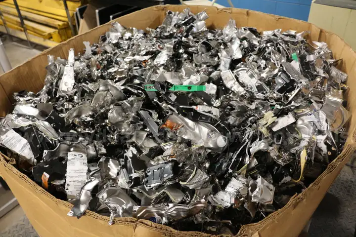 (1) 832 lbs of Scrap Metal (Shredded HDDs)