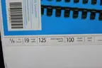 (3) Office Max Boxes of Binding Combs