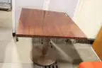 (1) Wooden Table
