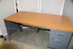 (1) Steelcase Desk