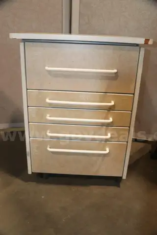 (1) Storage Cabinet on wheels