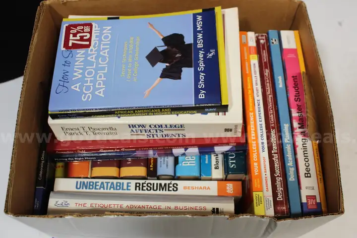 (1) Lot of College Related Books
