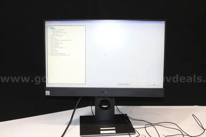 (1) Dell OptiPlex 7480 AIO, Memory 16GB, HDD/SDD 512GB, Processor i5-10500