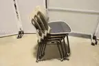 (4) Herman Miller Stackable Chairs