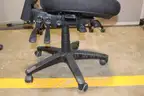(1) Black Office Chair w/ Casters