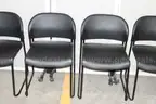 (4) Guest Stacker Chairs MFG by The Hon Company