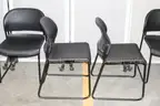 (4) Guest Stacker Chairs MFG by The Hon Company