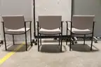 (3) Steelcase Stackable Chairs