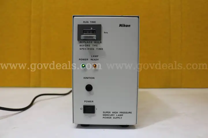 (1) Nikon Super High Pressure Mercury Lamp Power Supply