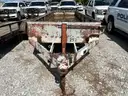 Shop Built Material Trailer